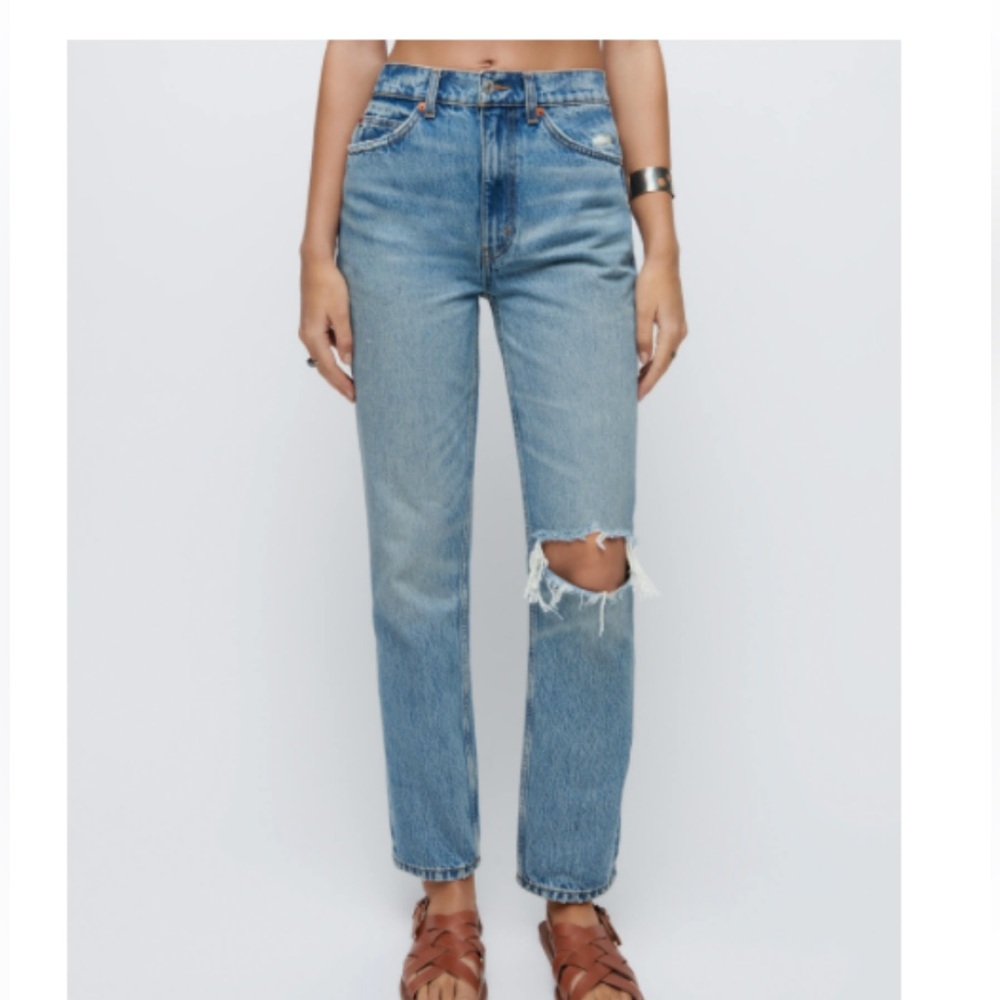 Re/Done 70’s straight jean (EUC)
